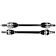 SET-GSPNCV37100 Rear, Driver and Passenger Side Axle Assembly - Set of 2, 3.8L, 6Cyl