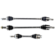 SET-GSPNCV37123-3 Front, Passenger Side and Rear, Driver and Passenger Side Axle Assembly - Set of 3 FWD, 2.0L, 4Cyl