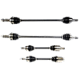 SET-GSPNCV37132-4 Front and Rear, Driver and Passenger Side Axle Assembly - Set of 4, 3.8L, 6Cyl