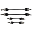 SET-GSPNCV37175-4B Front and Rear, Driver and Passenger Side Axle Assembly - Set of 4, 2.5L, 4Cyl