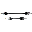 SET-GSPNCV37530-A Front, Driver and Passenger Side Axle Assembly - Set of 2