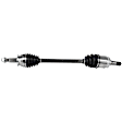 SET-GSPNCV39053 Rear, Driver and Passenger Side Axle Assembly - Set of 2, 3.5L, 6Cyl