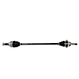 SET-GSPNCV47118 Rear, Driver and Passenger Side Axle Assembly - Set of 2