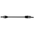 SET-GSPNCV47127-3 Front, Passenger Side and Rear, Driver and Passenger Side Axle Assembly - Set of 3 FWD, 2.5L, 4Cyl