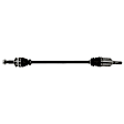 SET-GSPNCV47127-3 Front, Passenger Side and Rear, Driver and Passenger Side Axle Assembly - Set of 3 FWD, 2.5L, 4Cyl