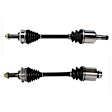 SET-GSPNCV47581-B Front, Driver and Passenger Side Axle Assembly - Set of 2, 3.0L, 6Cyl