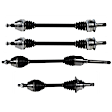 SET-GSPNCV48021-4B Front and Rear, Driver and Passenger Side Axle Assembly - Set of 4