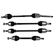 SET-GSPNCV48023-4 Front and Rear, Driver and Passenger Side Axle Assembly - Set of 4
