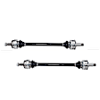 SET-GSPNCV48025-2 Rear, Driver and Passenger Side Axle Assembly - Set of 2