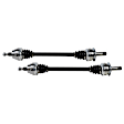 SET-GSPNCV48069-2 Rear, Driver and Passenger Side Axle Assembly - Set of 2