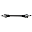 SET-GSPNCV48069-2 Rear, Driver and Passenger Side Axle Assembly - Set of 2