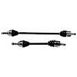 SET-GSPNCV51594 Front, Driver and Passenger Side Axle Assembly - Set of 2, 2.4L, 4Cyl