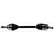 SET-GSPNCV51594 Front, Driver and Passenger Side Axle Assembly - Set of 2, 2.4L, 4Cyl