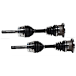 SET-GSPNCV53033-2 Front, Driver and Passenger Side Axle Assembly - Set of 2