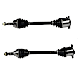 SET-GSPNCV53050 Rear, Driver and Passenger Side Axle Assembly - Set of 2, 3.0L, 6Cyl