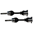 SET-GSPNCV53072-2 Front, Driver and Passenger Side Axle Assembly - Set of 2, 3.0L, 6Cyl