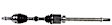 SET-GSPNCV53096-A Front, Driver and Passenger Side Axle Assembly - Set of 2, 3.5L, 6Cyl