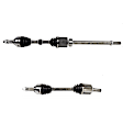 SET-GSPNCV53096-B Front, Driver and Passenger Side Axle Assembly - Set of 2, 3.5L, 6Cyl