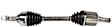 SET-GSPNCV53096-B Front, Driver and Passenger Side Axle Assembly - Set of 2, 3.5L, 6Cyl