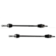 SET-GSPNCV53104-2A Rear, Driver and Passenger Side Axle Assembly - Set of 2