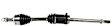 SET-GSPNCV53107 Front, Driver and Passenger Side Axle Assembly - Set of 2