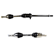 SET-GSPNCV53112 Front, Driver and Passenger Side Axle Assembly - Set of 2, 3.5L, 6Cyl