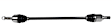 SET-GSPNCV53120 Front, Driver and Passenger Side Axle Assembly - Set of 2, 1.6L, 4Cyl