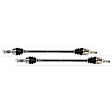 2016 Nissan Pathfinder - Rear, Driver and Passenger Side Axle Assembly, 3.5L 6Cyl