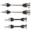 2009 Infiniti QX56 - Front and Rear, Driver and Passenger Side Axle Assembly, 5.6L 8Cyl