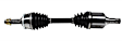 SET-GSPNCV53608 Front, Driver and Passenger Side Axle Assembly - Set of 2