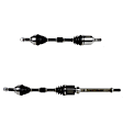 SET-GSPNCV53912-B Front, Driver and Passenger Side Axle Assembly - Set of 2, 2.5L, 4Cyl