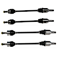 SET-GSPNCV66002-4C Front and Rear, Driver and Passenger Side Axle Assembly - Set of 4