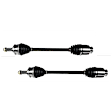 1999 Subaru Forester - Front, Driver and Passenger Side Axle Assembly, 2.5L 4Cyl