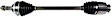 SET-GSPNCV66501-3A Front, Driver and Passenger Side and Rear, Driver Side Axle Assembly - Set of 3