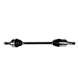SET-GSPNCV66503-2 Front, Driver and Passenger Side Axle Assembly - Set of 2