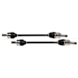 SET-GSPNCV66512-2 Front, Driver and Passenger Side Axle Assembly - Set of 2