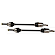 SET-GSPNCV66904-2 Rear, Driver and Passenger Side Axle Assembly - Set of 2