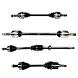 SET-GSPNCV69017-4B Front and Rear, Driver and Passenger Side Axle Assembly - Set of 4 AWD