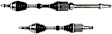 SET-GSPNCV69098 Front, Driver and Passenger Side Axle Assembly - Set of 2, 2.5L, 4Cyl