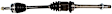 SET-GSPNCV69112-4 Front and Rear, Driver and Passenger Side Axle Assembly - Set of 4 FWD