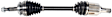 SET-GSPNCV69112-4 Front and Rear, Driver and Passenger Side Axle Assembly - Set of 4 FWD