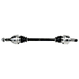 SET-GSPNCV69120-2 Rear, Driver and Passenger Side Axle Assembly - Set of 2