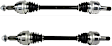 SET-GSPNCV69120 Rear, Driver and Passenger Side Axle Assembly - Set of 2