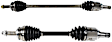SET-GSPNCV69179 Front, Driver and Passenger Side Axle Assembly - Set of 2, 1.8L, 4Cyl