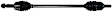 SET-GSPNCV69262-4 Front and Rear, Driver and Passenger Side Axle Assembly - Set of 4 AWD, 2.0L, 4Cyl