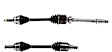SET-GSPNCV69582-A Front, Driver and Passenger Side Axle Assembly - Set of 2
