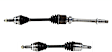 SET-GSPNCV69582-C Front, Driver and Passenger Side Axle Assembly - Set of 2