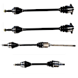 SET-GSPNCV69610-4 Front and Rear, Driver and Passenger Side Axle Assembly - Set of 4 AWD