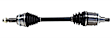 SET-GSPNCV69610-4 Front and Rear, Driver and Passenger Side Axle Assembly - Set of 4 AWD