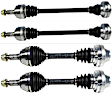 SET-GSPNCV70001-4B Front and Rear, Driver and Passenger Side Axle Assembly - Set of 4
